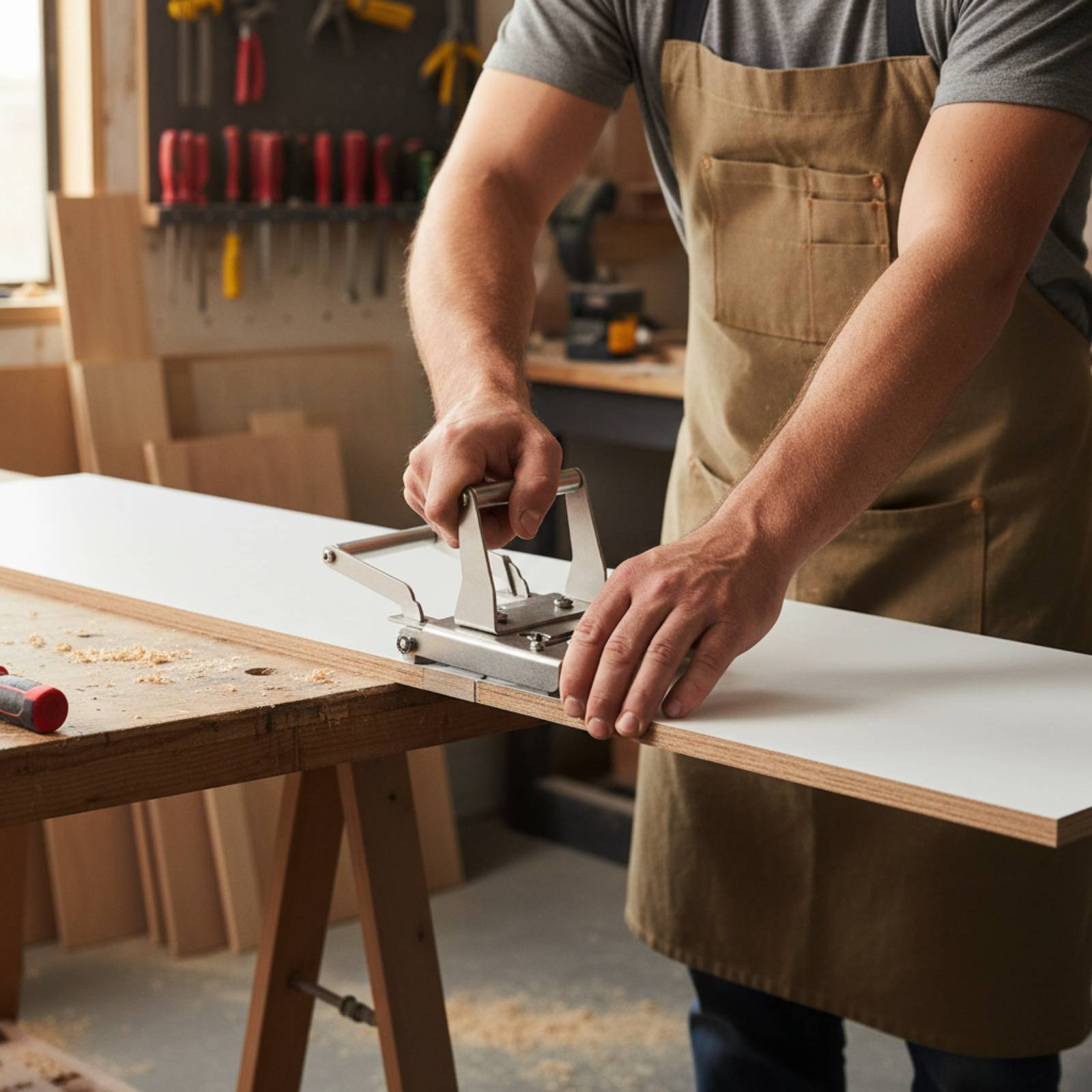 Woodworking Carpenter - Cortador Manual de Borda para Marcenaria:
