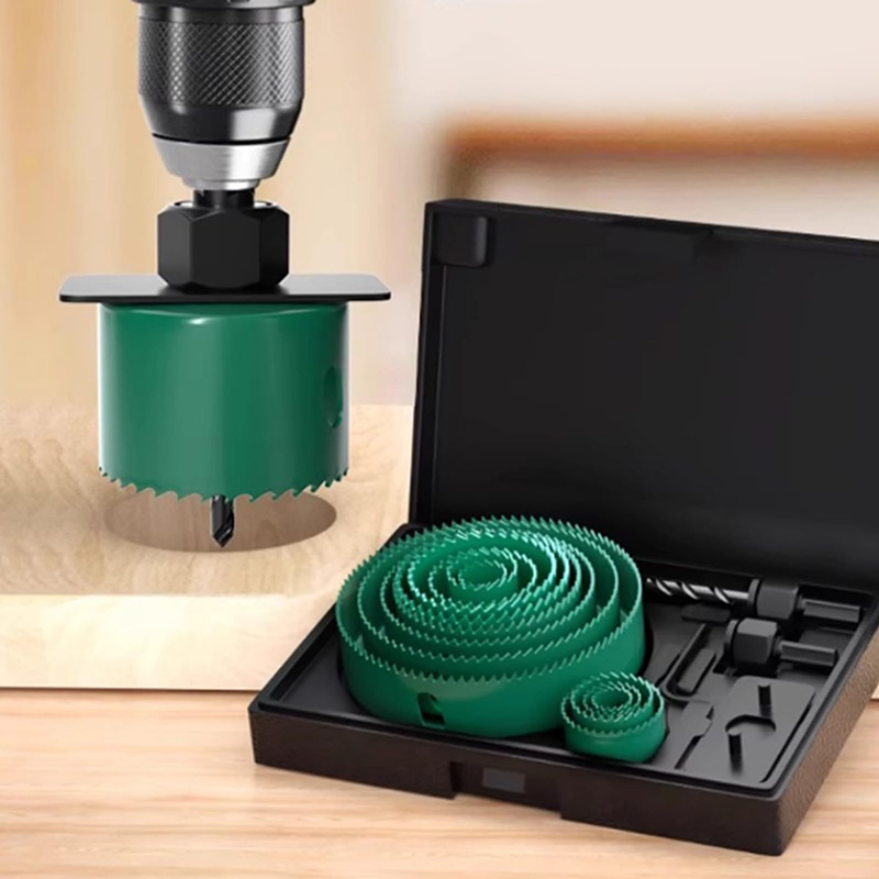 Woodworking Drill Bits - Conjunto de Serras Copo 19/8/5 Peças