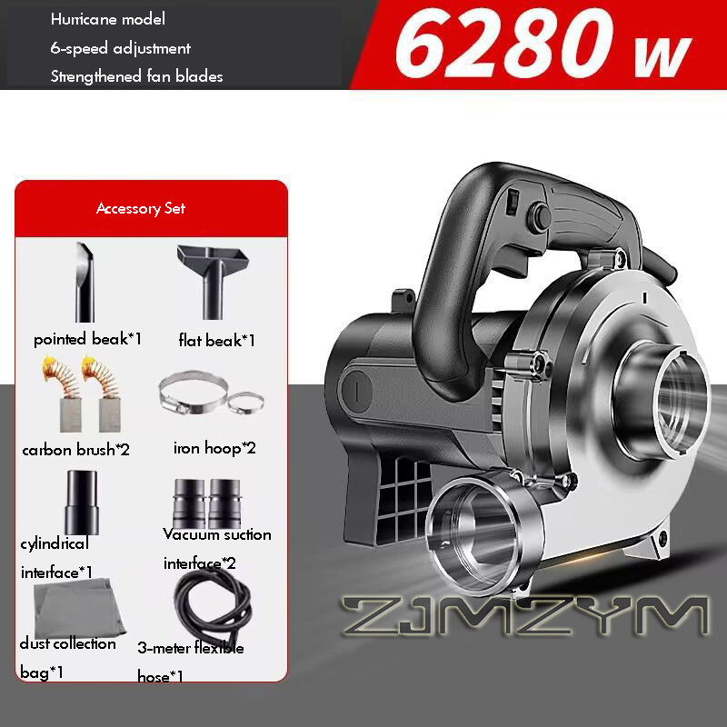 Woodworking Vacuum System - Coletor de Pó Industrial 6280W 3M-6M-8M