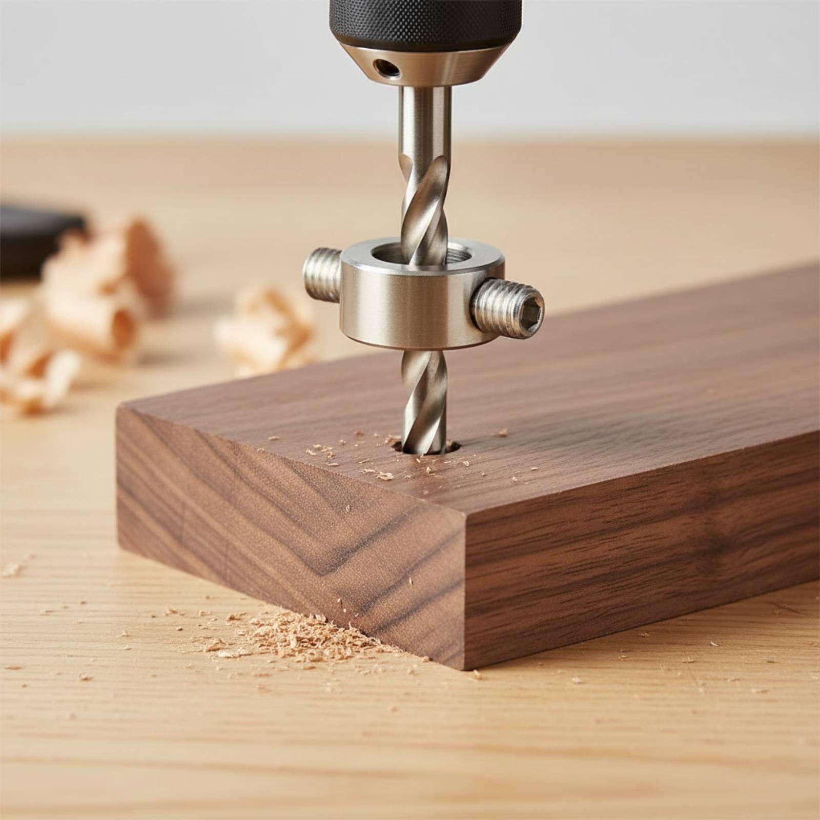 Woodworking Workshop Design - Limitador de Profundidade para Ferramentas de