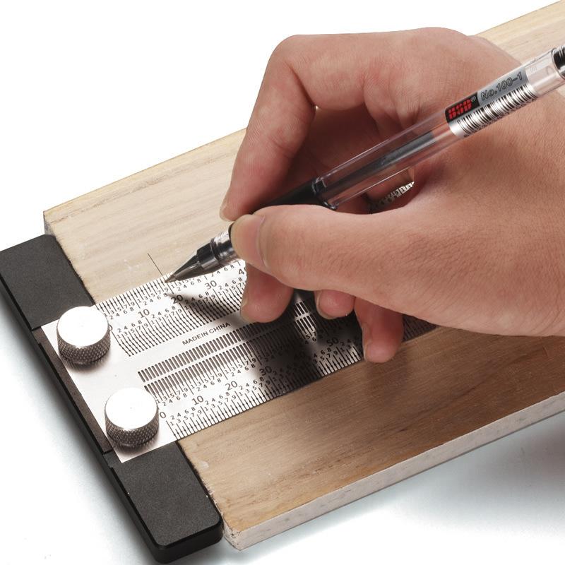 Woodworking Carpenter - Régua de Furos Tipo T de