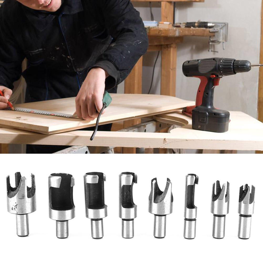 Woodworking Drill Bits - Conjunto de Brocas de Corte em