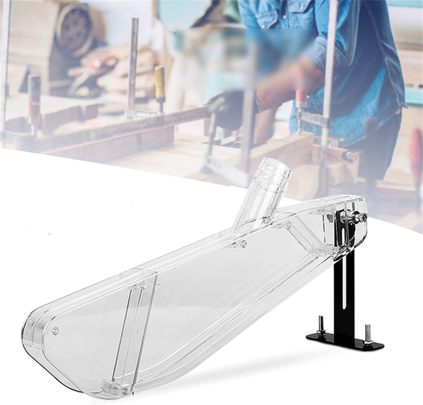 Woodworking Vacuum System - Capa Protetora Transparente para Serra de