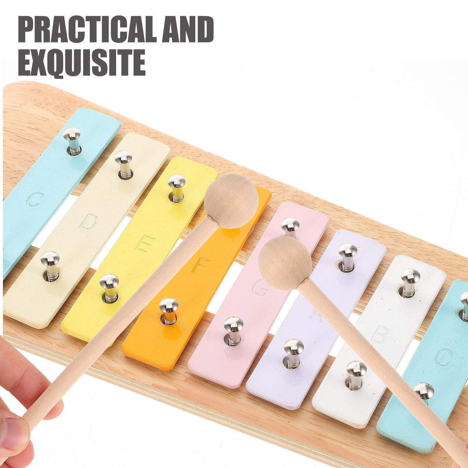 2 Peças de Baquetas de Madeira - Woodworking Xylophone avaliação e preço