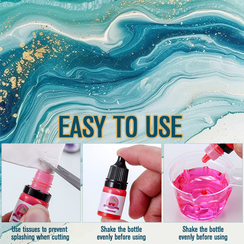Pigmento de cor de resina epóx - Woodworking Resin avaliação e preço