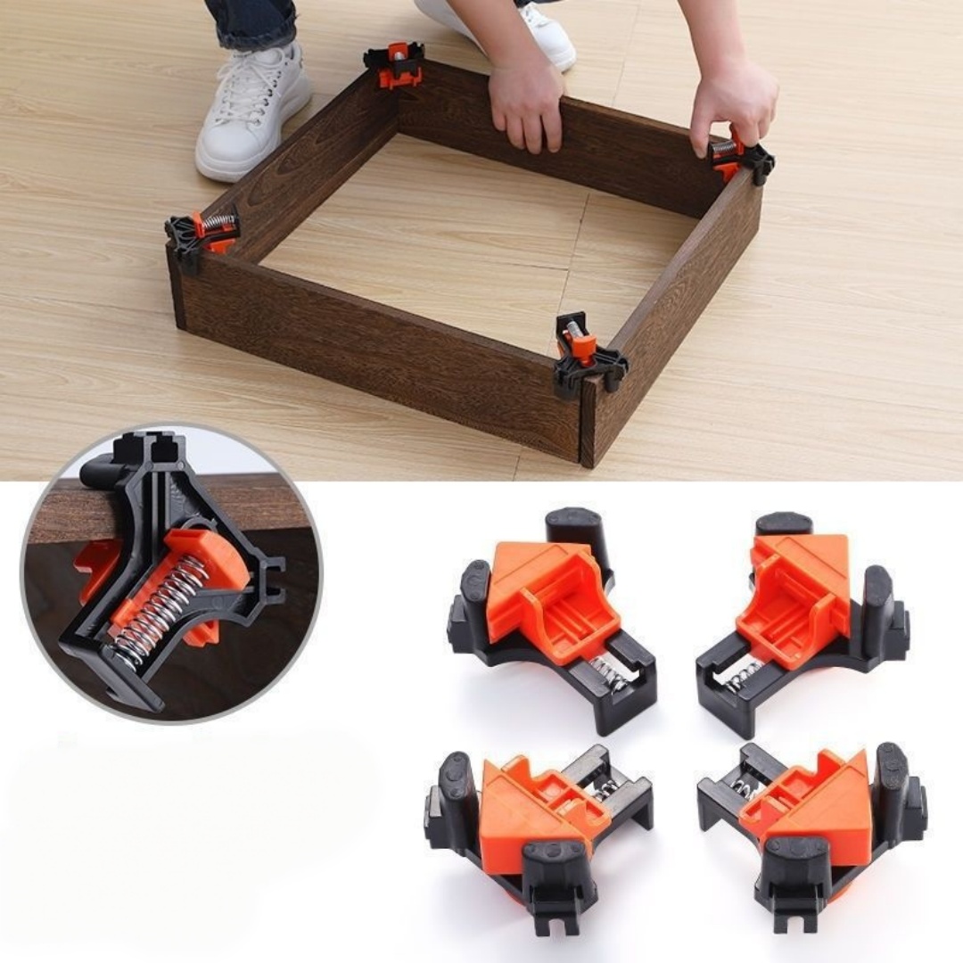4 peças 90 °   Grampo de Canto - Woodworking Product avaliação e preço