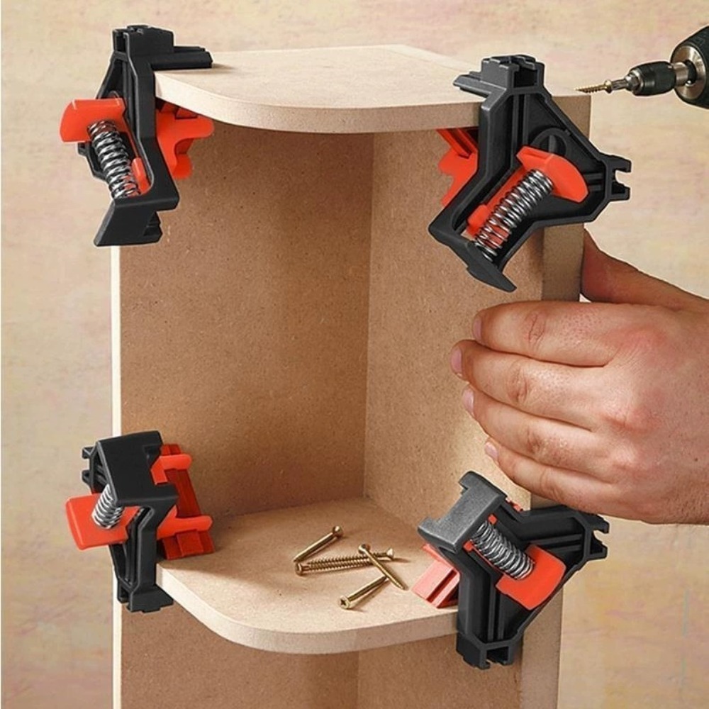 4 peças 90 °   Grampo de Canto - Woodworking Product avaliação e preço