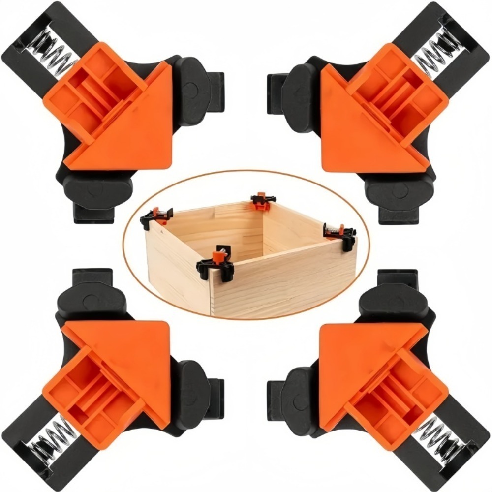 4 peças 90 °   Grampo de Canto - Woodworking Product avaliação e preço
