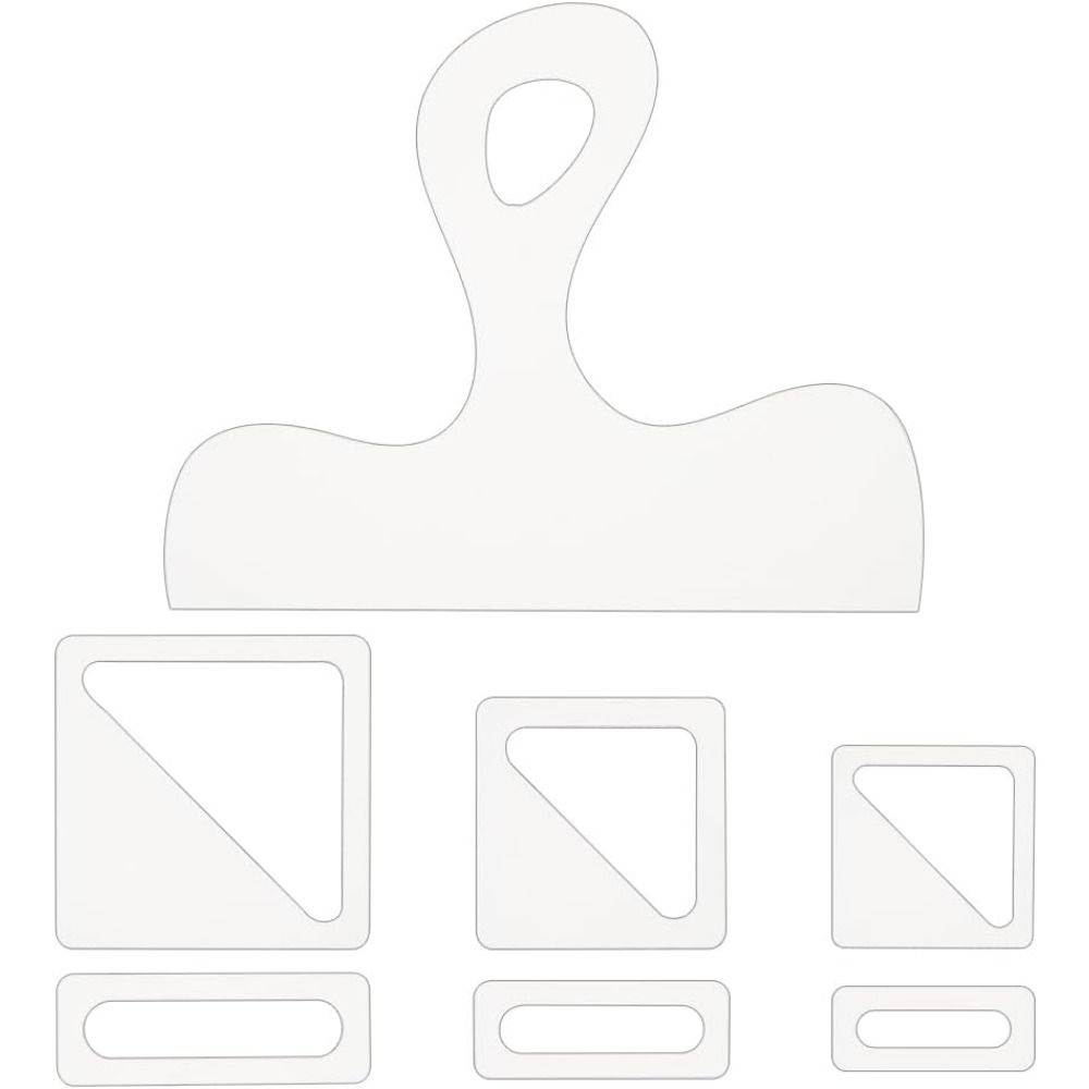 7 pçs modelo de charcutaria al - Woodworking Product avaliação e preço