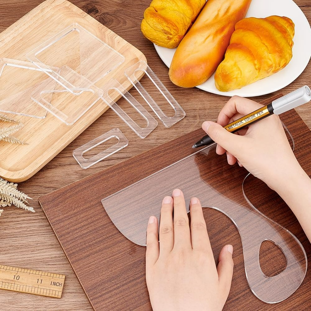 7 pçs modelo de charcutaria al - Woodworking Product avaliação e preço