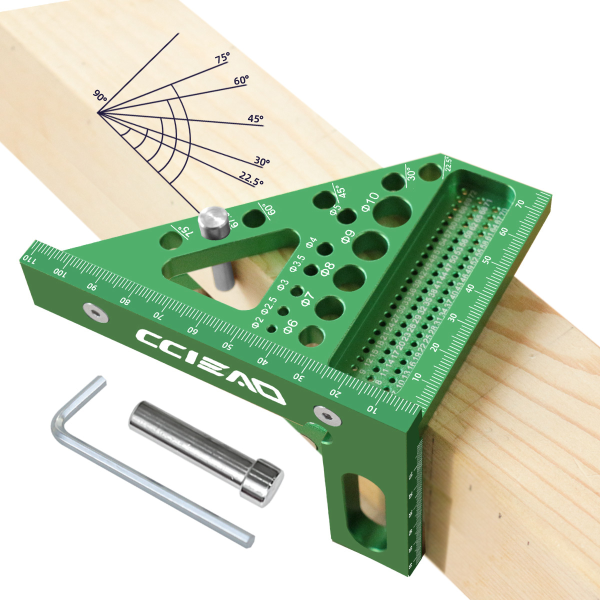 Régua de medição multiângulo 3 - Woodworking Carpenter avaliação e preço
