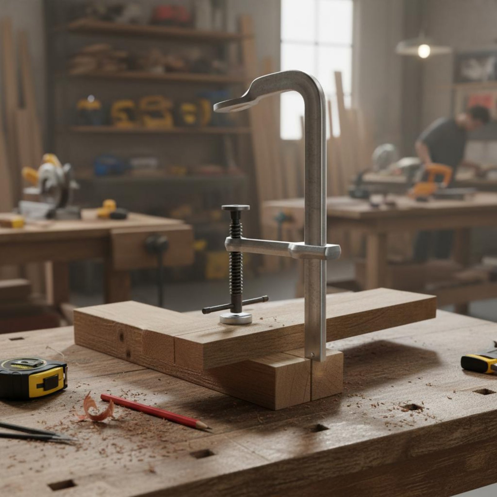 Grampo F Reforçado Industrial  - Woodworking Workshop Design avaliação e preço