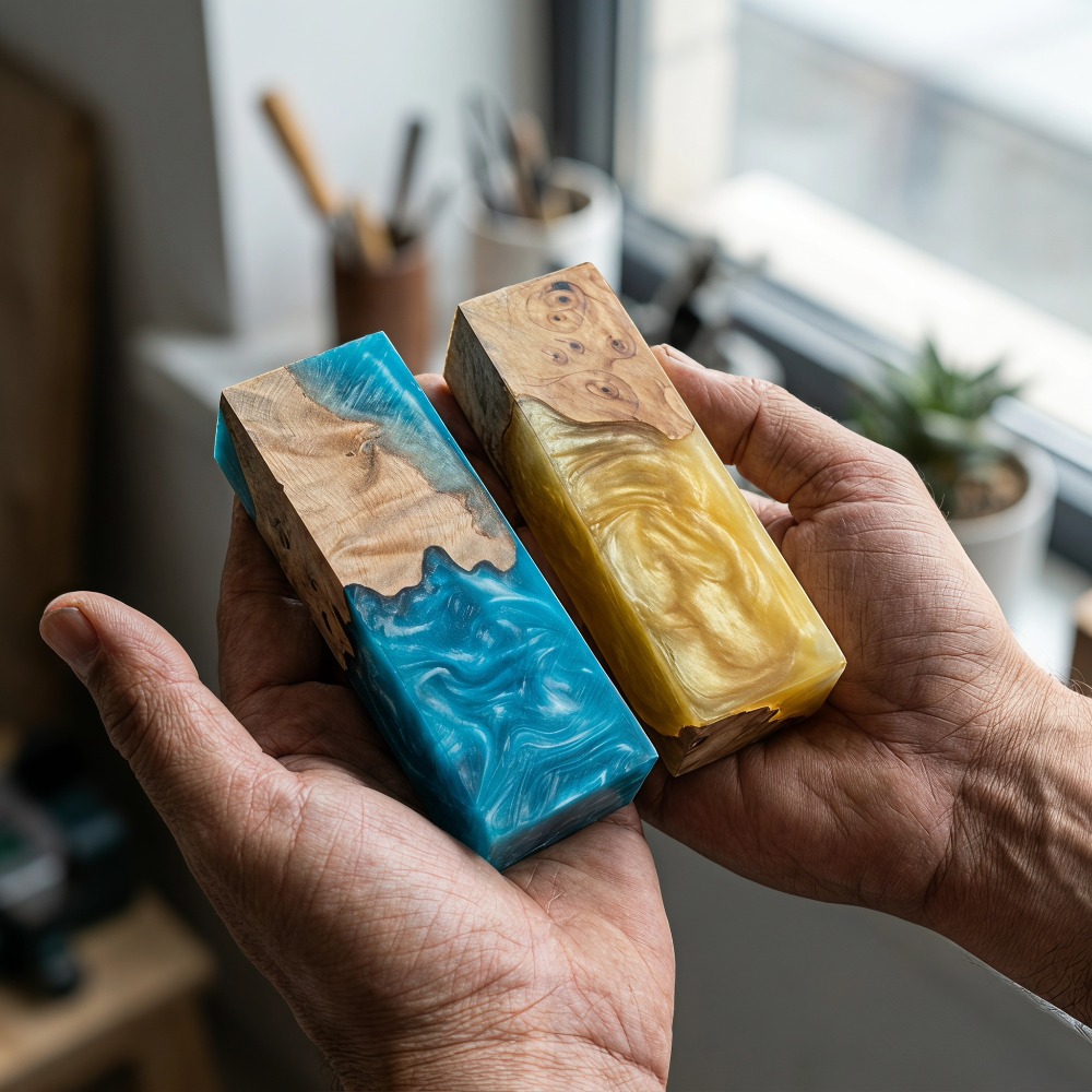 Resina Epóxi Marmorizada e Mad - Woodworking Epoxy avaliação e preço