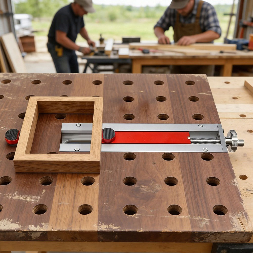 Grampo de Liberação Rápida par - Woodworking Quick Release Vise avaliação e preço