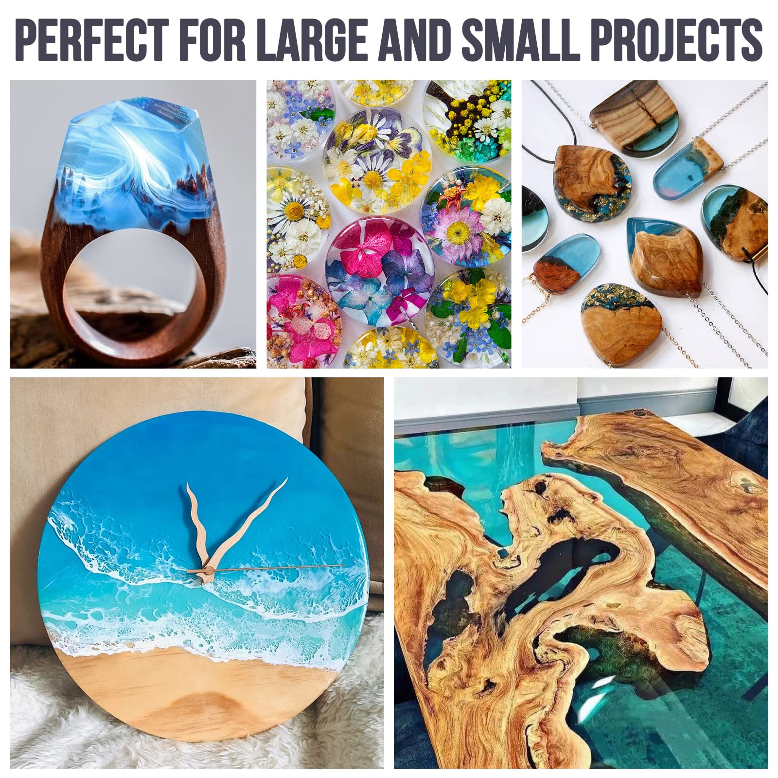 Conjunto de Kits de Resina Epó - Woodworking Resin avaliação e preço