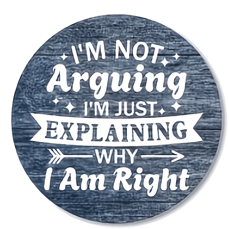 Placas de Parede Redondas de M - Woodworking Quotes Funny avaliação e preço