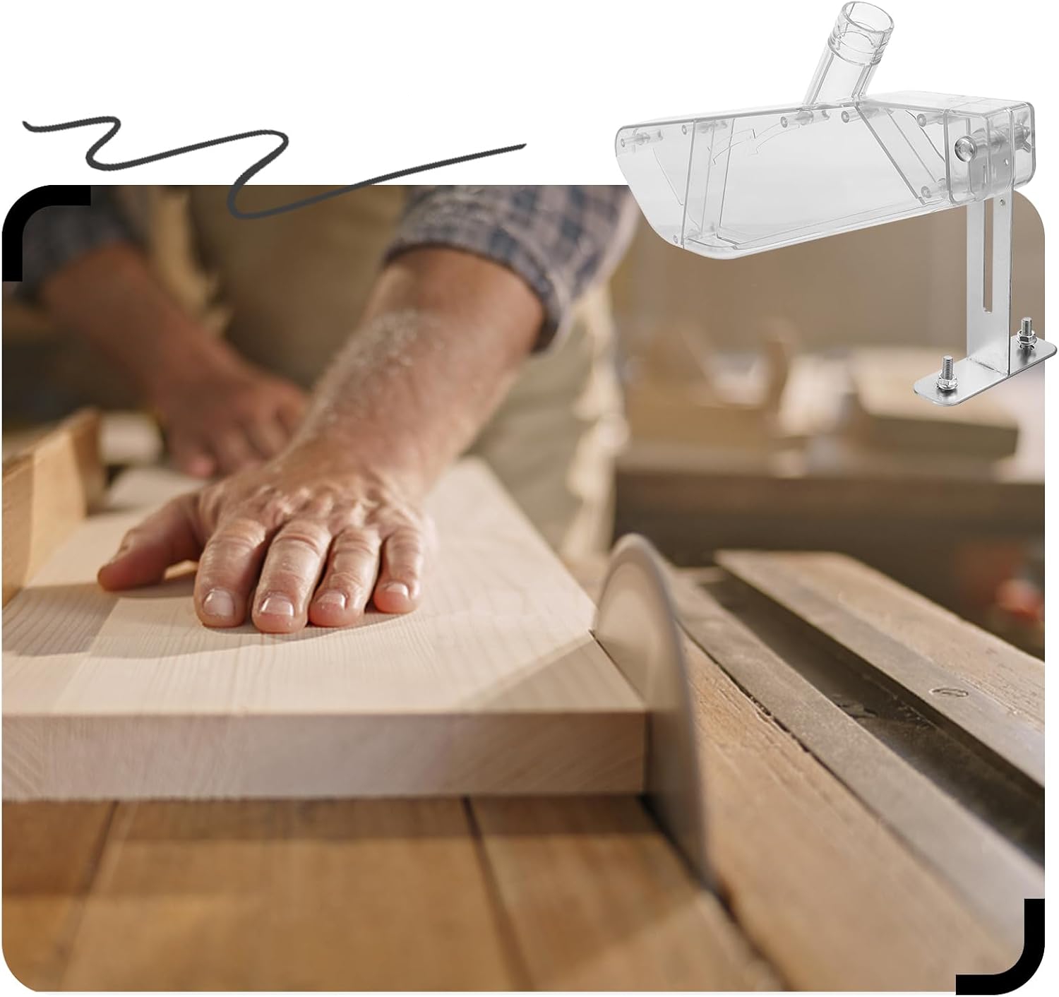 Capa Protetora Transparente pa - Woodworking Vacuum System avaliação e preço