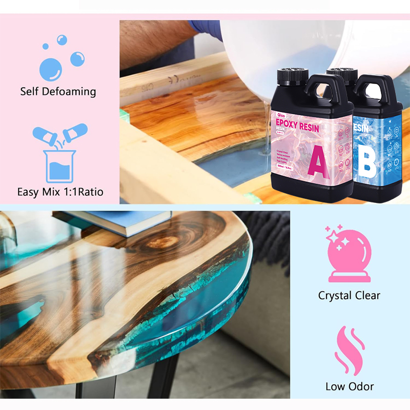 Kit de Resina Epóxi Cristalina - Woodworking Resin avaliação e preço